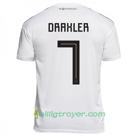 Billige Fotballdrakter Tyskland Draxler 7 VM 2018 Hjemmedraktsett